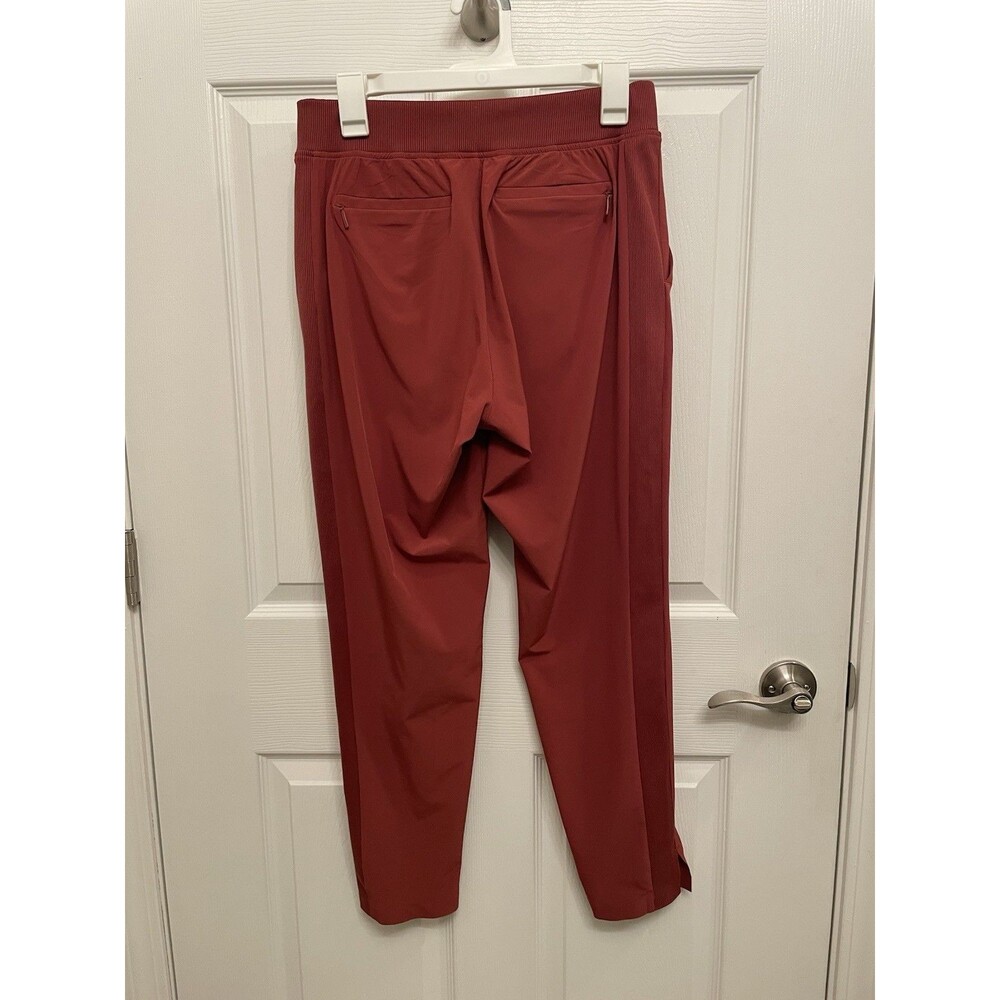 Athleta Size 4 Brooklyn Mid Rise Legacy Ankle Pant Canyon Red - Picture 3 of 7